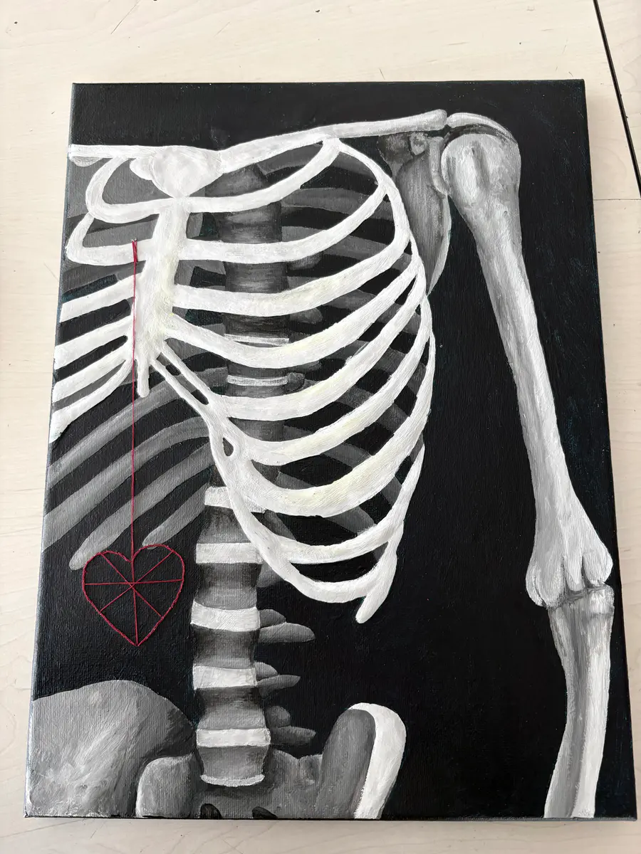 Heart of life - Akryl - Figurative - 30×40 cm av buh mf